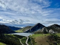Lagos de Covadonga from Cangas de Onis