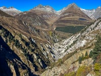 Lai da Curnera von Oberalppass / Cuolm d'Ursera