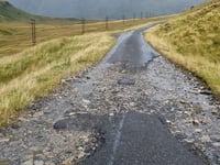Lairig Nan Lunn Road da Kenknock