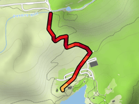 Lake Minnewaska Climb from Peters Kill