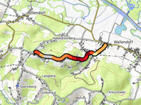 Langbergweg vanuit Wallendorf