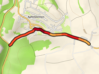 Lange Strasse via Apfelstetten