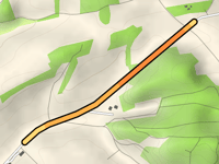 Langenhettenbacher Strasse from Ergoldsbach