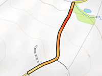 Langton Road von Hallaton