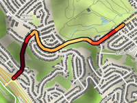 Larkspur Drive via Helen Drive