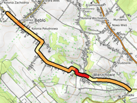 Bębło depuis Pradła