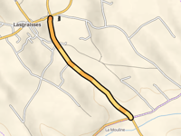 Lasgraisses über Route d'Albi