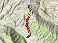 Laureles Grade Summit from Carmel Valley