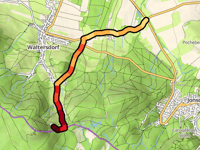 Lausche / Luž from Saalendorf