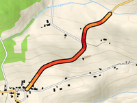 Lautignac via Route de la Saverette