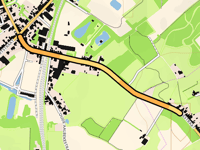 Lauweberg über Aalbeeksesteenweeg