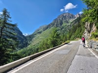 Barrage de Moiry from Sierre via Grimentz