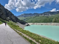 Barrage de Moiry from Sierre via Grimentz