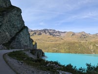Barrage de Moiry from Sierre via Grimentz