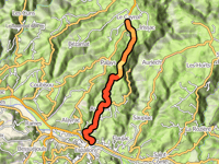 Le Cayrol vanuit Espalion via Ayrolles