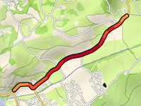 Le Châtel via Route de Vasselin