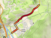 Le Châtel via Route Neuve