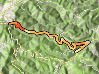 Le Croix Saint Andre da Toulaud via Route de Vernoux