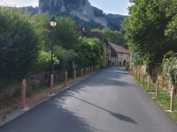Le Fer à Cheval vanuit Les Planches près Arbois