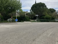 Route de Bagnols von Saint Pons La Calm über Le Pin