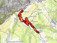 Le Plan des Troncs via Route du Sincerenet