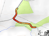 Le Pré au Saule über Chemin d'Ostergnies