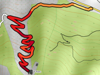 Col de la Baraquette da Le Tronc