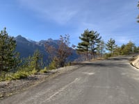 Le Villard from Saint Crepin