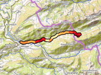 Lechnertal from Bolgenach
