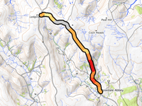 Ledging Hill / Knott Road da Rosedale Abbey