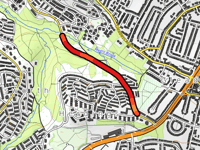 Leighton Road da Gleadless Valley