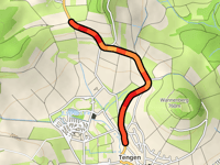 Leipferdinger Strasse vanuit Tengen