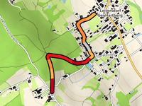 Leitersdorfbergweg über Birkenweg