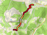 Leitersdorfer Steinbergweg depuis Leitersdorf im Raabtal
