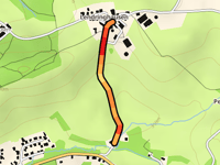 Lendringhausen / Mossberg vanuit Jägerhof