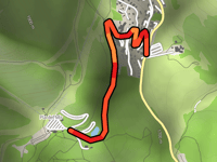 Les Angles über Route du Pla del Mir