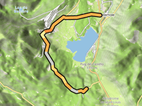 Roc del Mel from Matemale via Les Angles