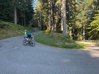 Les Arcs from Bourg Saint Maurice via Bois de Saule