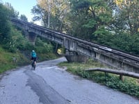 Les Arcs from Bourg Saint Maurice via Bois de Saule