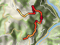 Les Champs de la Paix von Entraygues-sur-Truyère über Route du Plateau