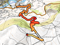 Les Combets from Millau