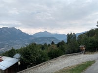 Les Coulins from Notre Dame des Millières