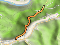 Les Cugnes da Les Eyzies de Tayac via Route de la Vallée
