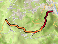 Les Fréchignaux from Saint Gal sur Sioulle via Chaux
