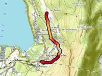 Les Gustins von Aiguebelette