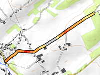 Les Haies via Rue Piron