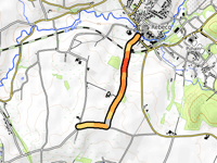 Les Hauts Trieux via Rue Marais à Scailles