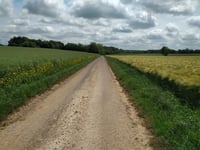 Route des Hayes von Les Érables
