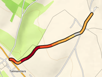 Les Landes über Rue de la Messe