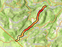 Les Nioux from La Combe de la Rodde